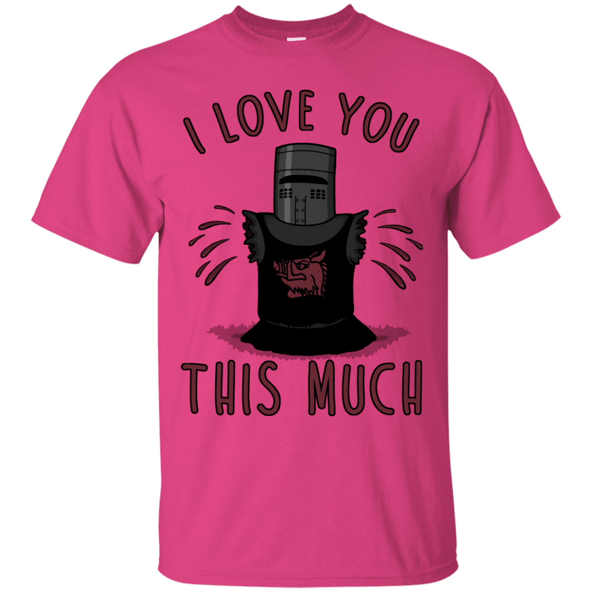 T-Shirts Heliconia / Small This much T-Shirt