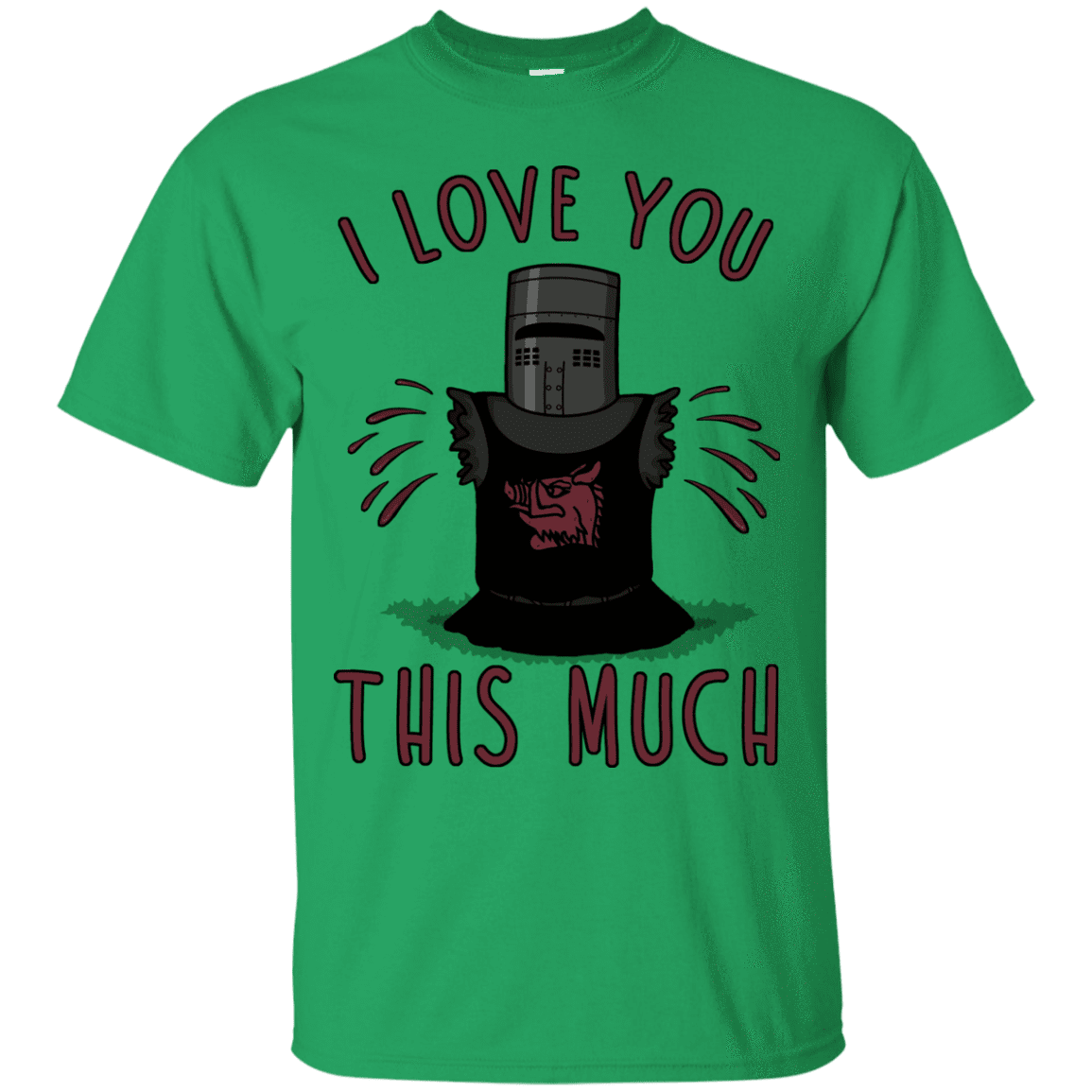 T-Shirts Irish Green / Small This much T-Shirt