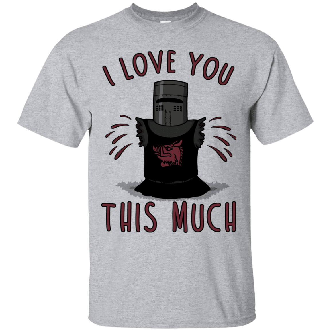 T-Shirts Sport Grey / Small This much T-Shirt