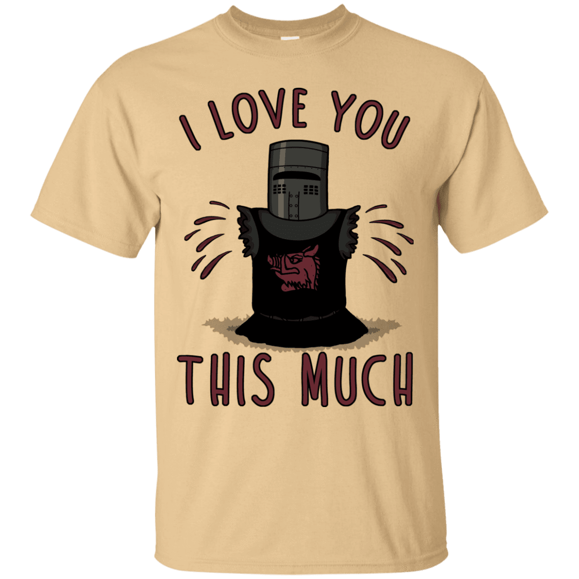 T-Shirts Vegas Gold / Small This much T-Shirt