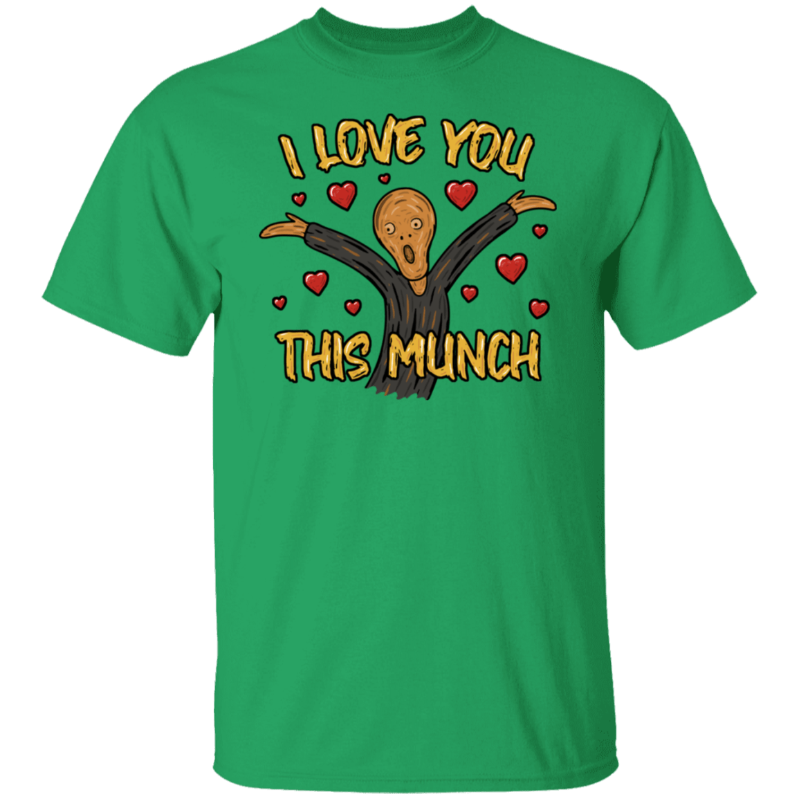 T-Shirts Irish Green / S This Munch T-Shirt