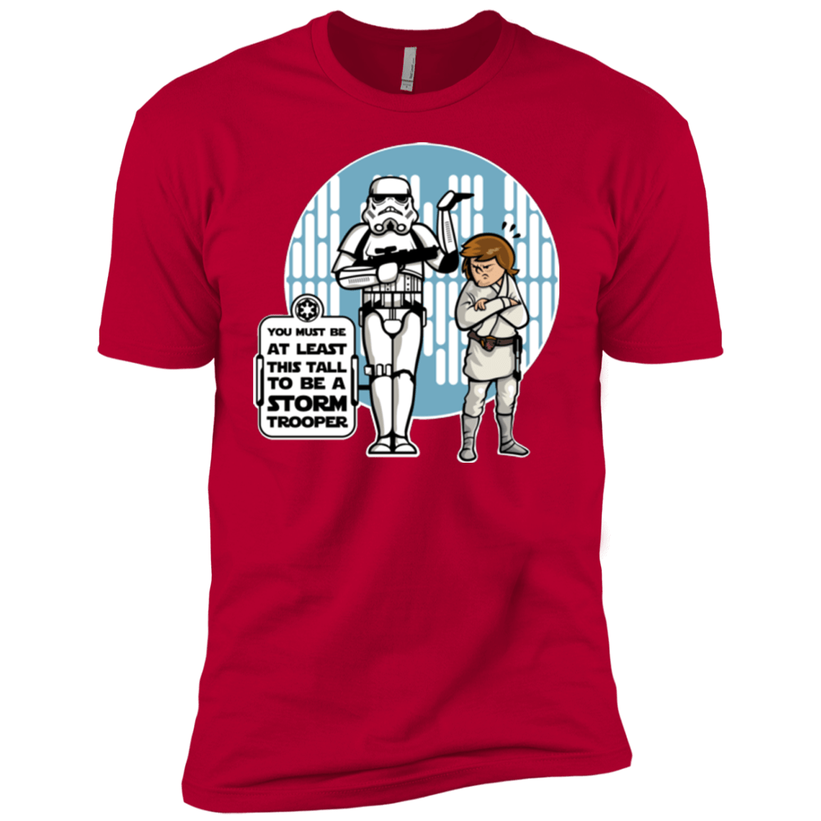 T-Shirts Red / YXS This Tall Boys Premium T-Shirt