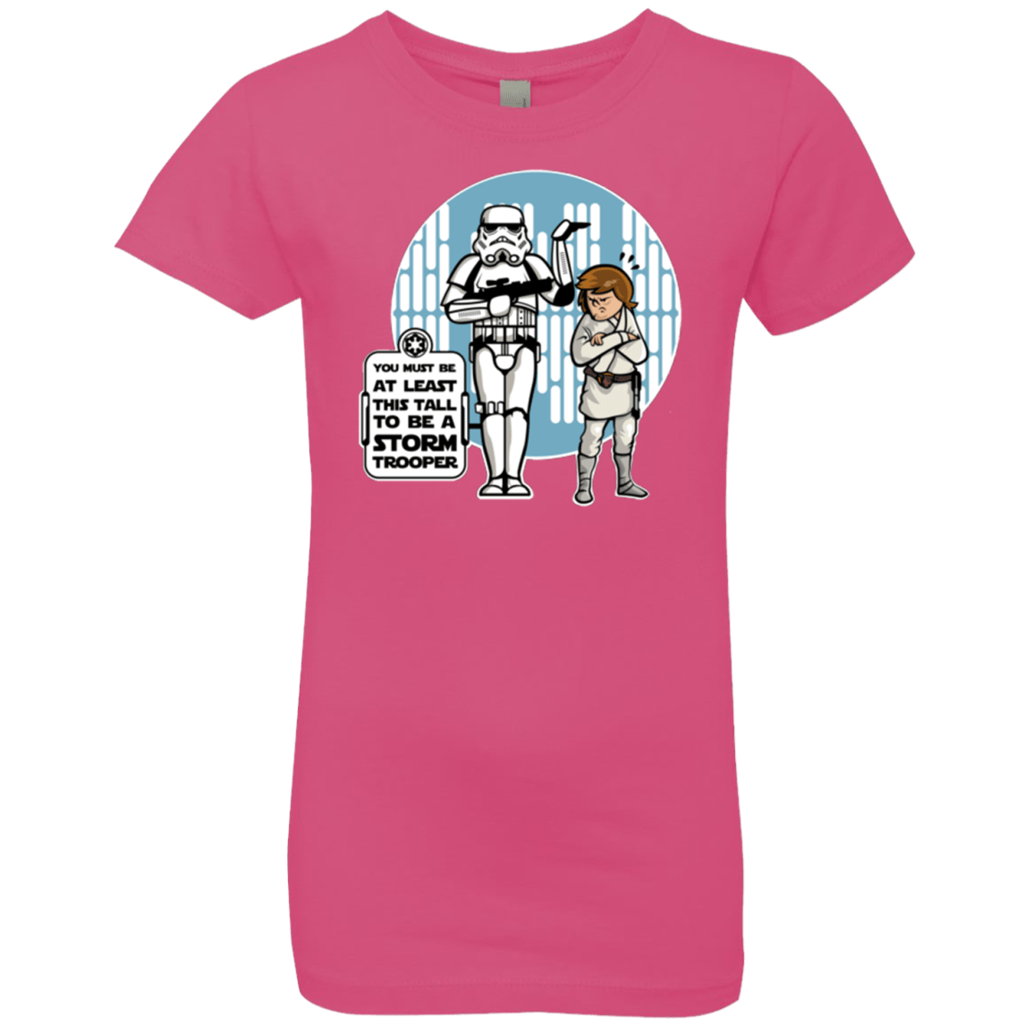 T-Shirts Hot Pink / YXS This Tall Girls Premium T-Shirt