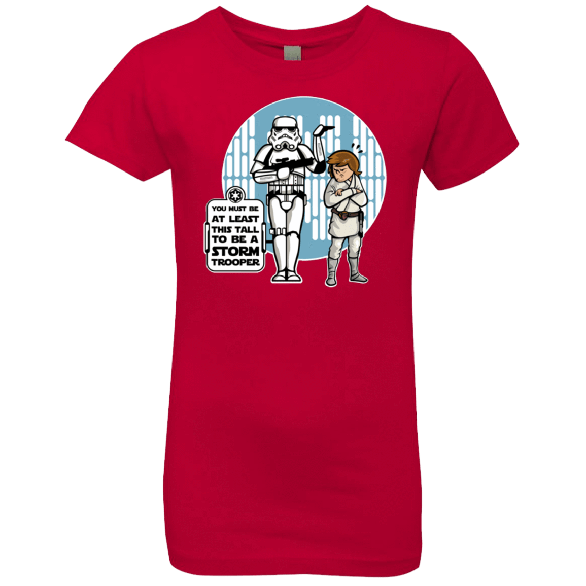 T-Shirts Red / YXS This Tall Girls Premium T-Shirt