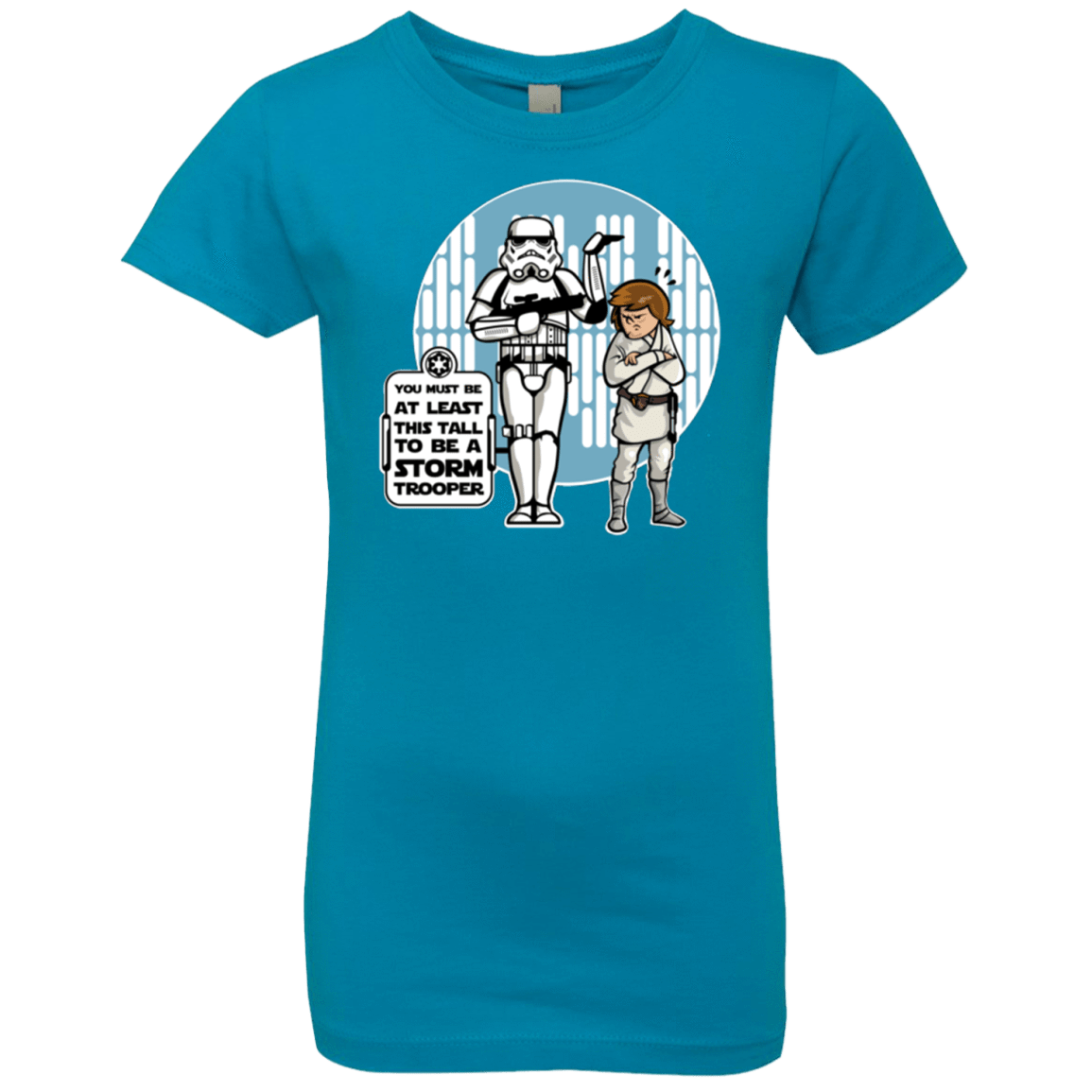 T-Shirts Turquoise / YXS This Tall Girls Premium T-Shirt