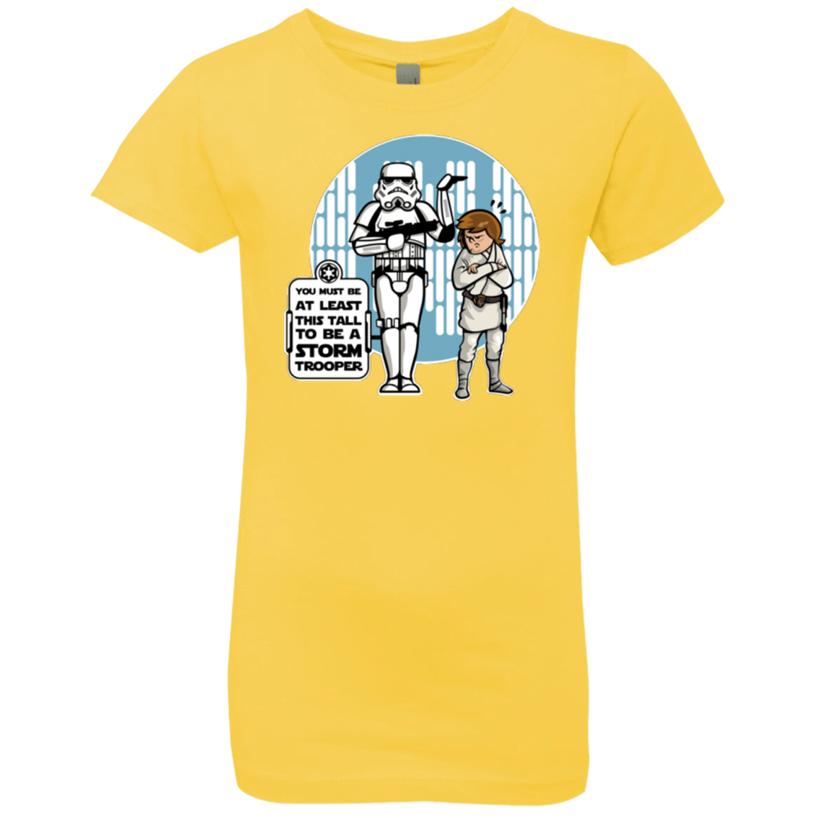 T-Shirts Vibrant Yellow / YXS This Tall Girls Premium T-Shirt