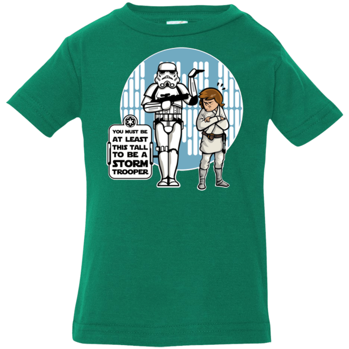 T-Shirts Kelly / 6 Months This Tall Infant Premium T-Shirt