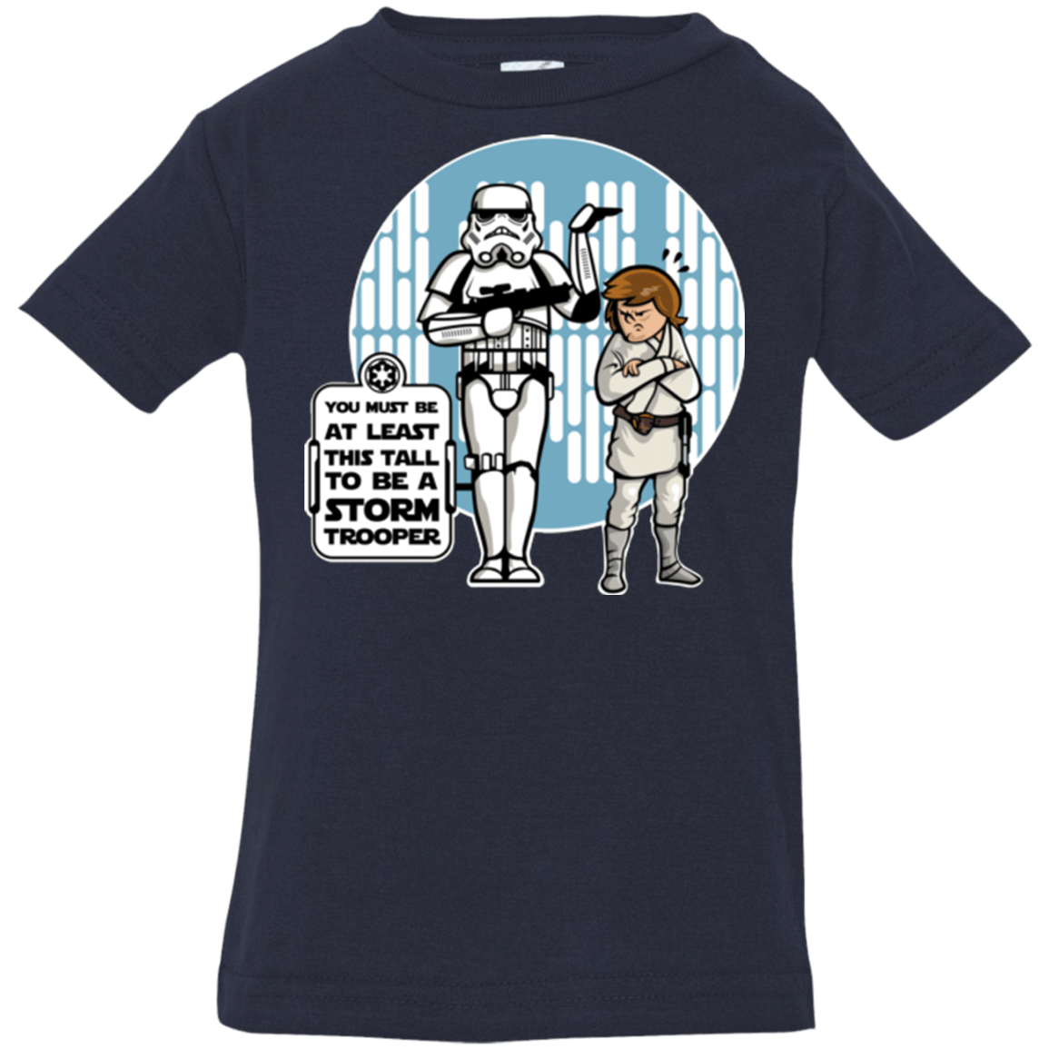 T-Shirts Navy / 6 Months This Tall Infant Premium T-Shirt