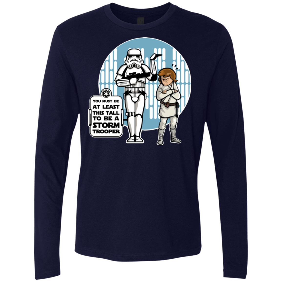 T-Shirts Midnight Navy / Small This Tall Men's Premium Long Sleeve