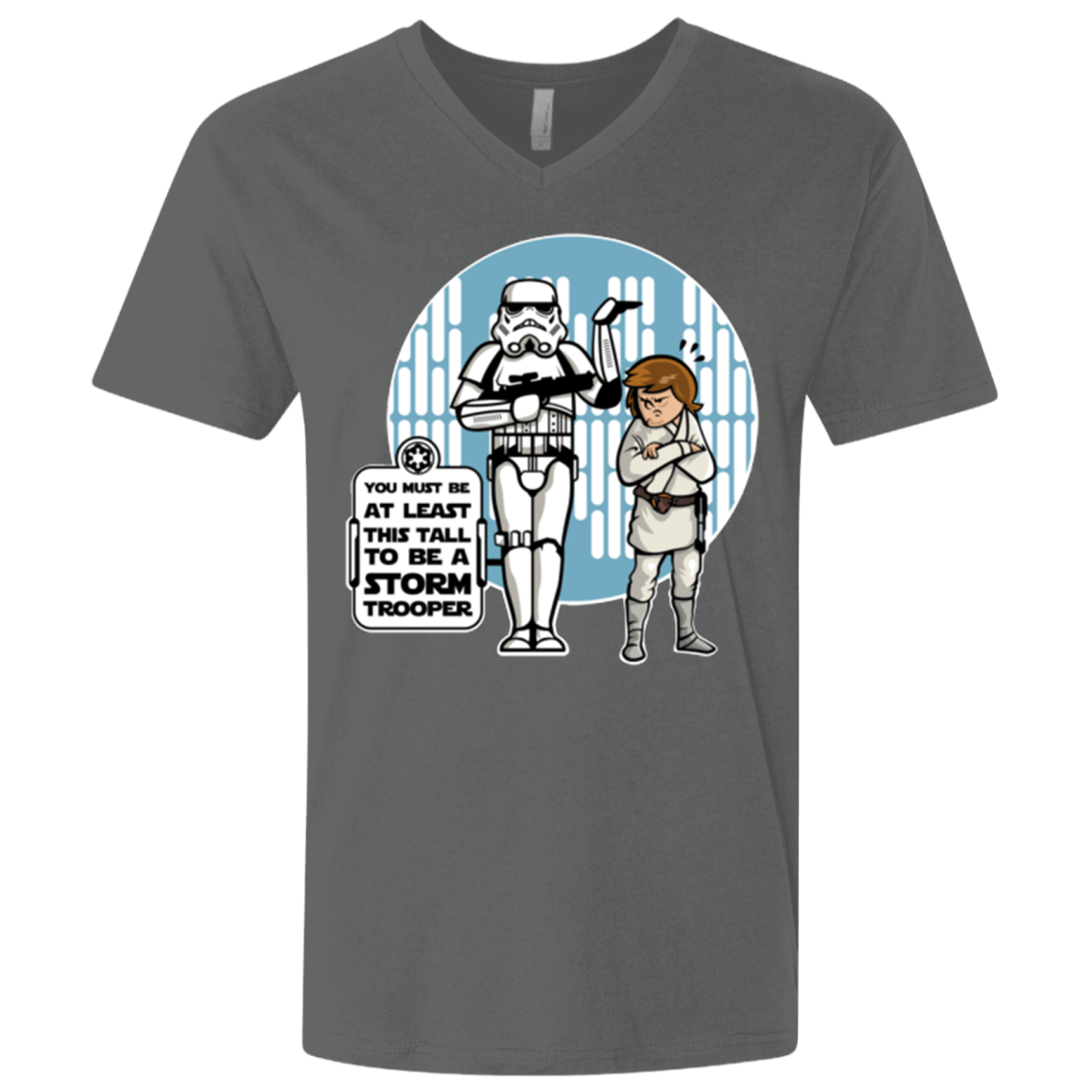T-Shirts Heavy Metal / X-Small This Tall Men's Premium V-Neck