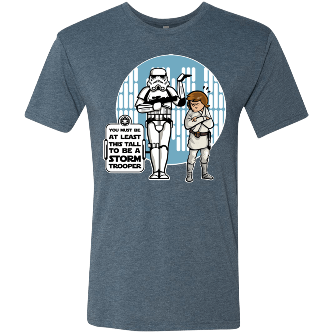 T-Shirts Indigo / Small This Tall Men's Triblend T-Shirt