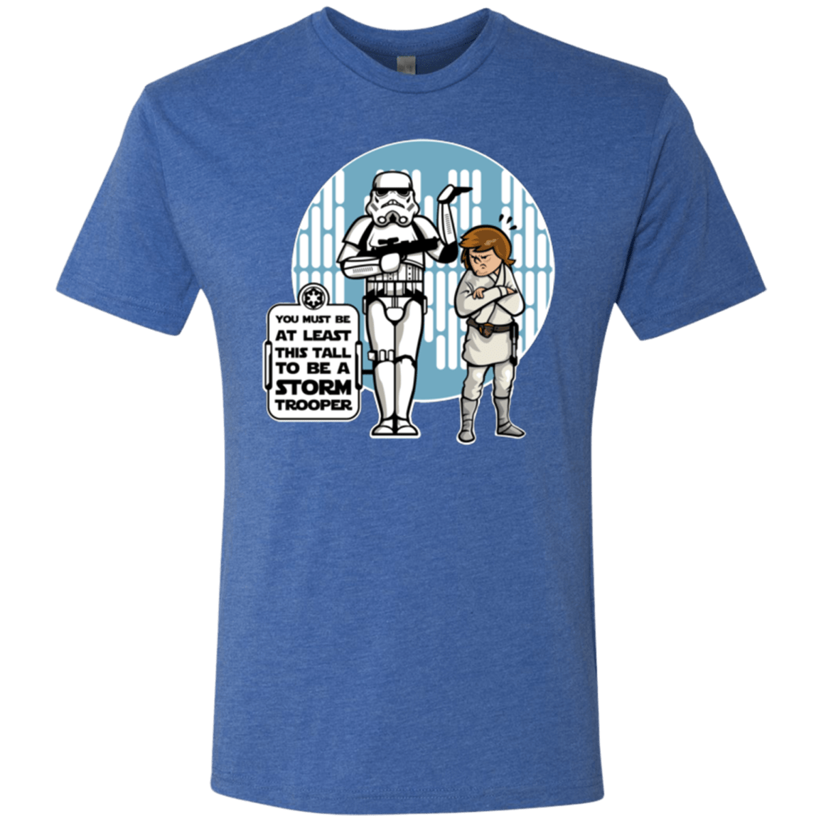 T-Shirts Vintage Royal / Small This Tall Men's Triblend T-Shirt