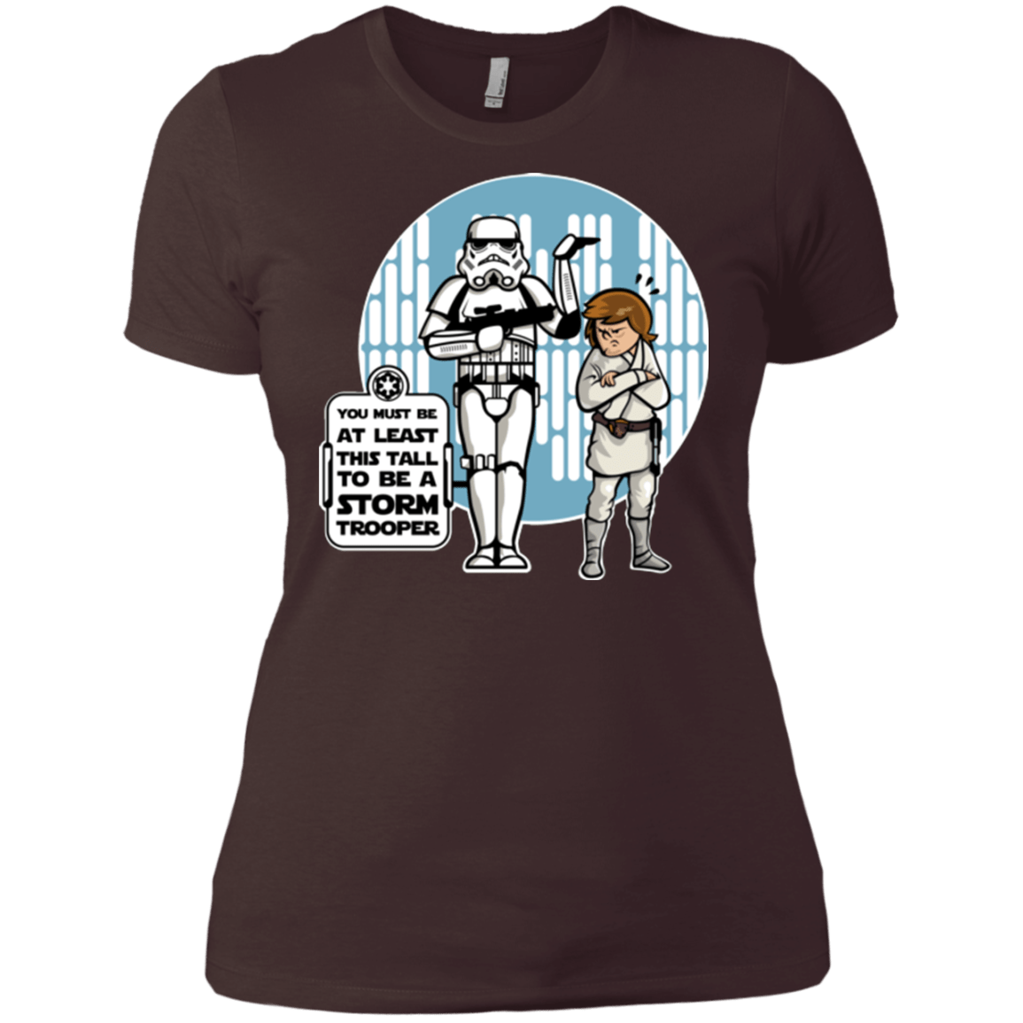 T-Shirts Dark Chocolate / X-Small This Tall Women's Premium T-Shirt