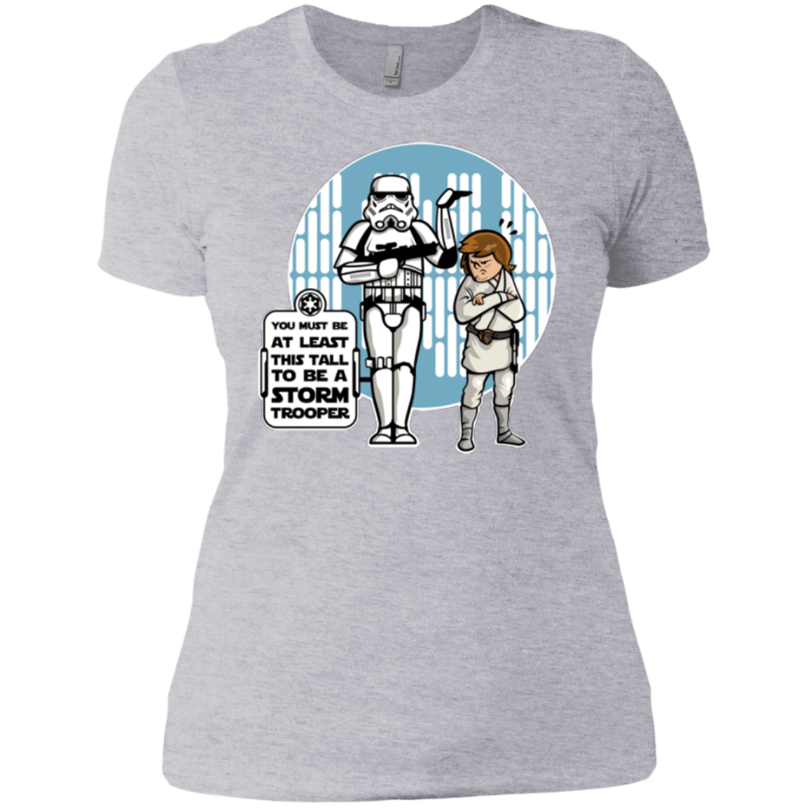 T-Shirts Heather Grey / X-Small This Tall Women's Premium T-Shirt