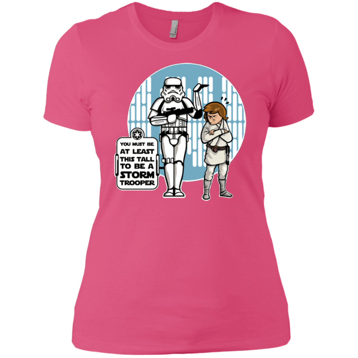 T-Shirts Hot Pink / X-Small This Tall Women's Premium T-Shirt