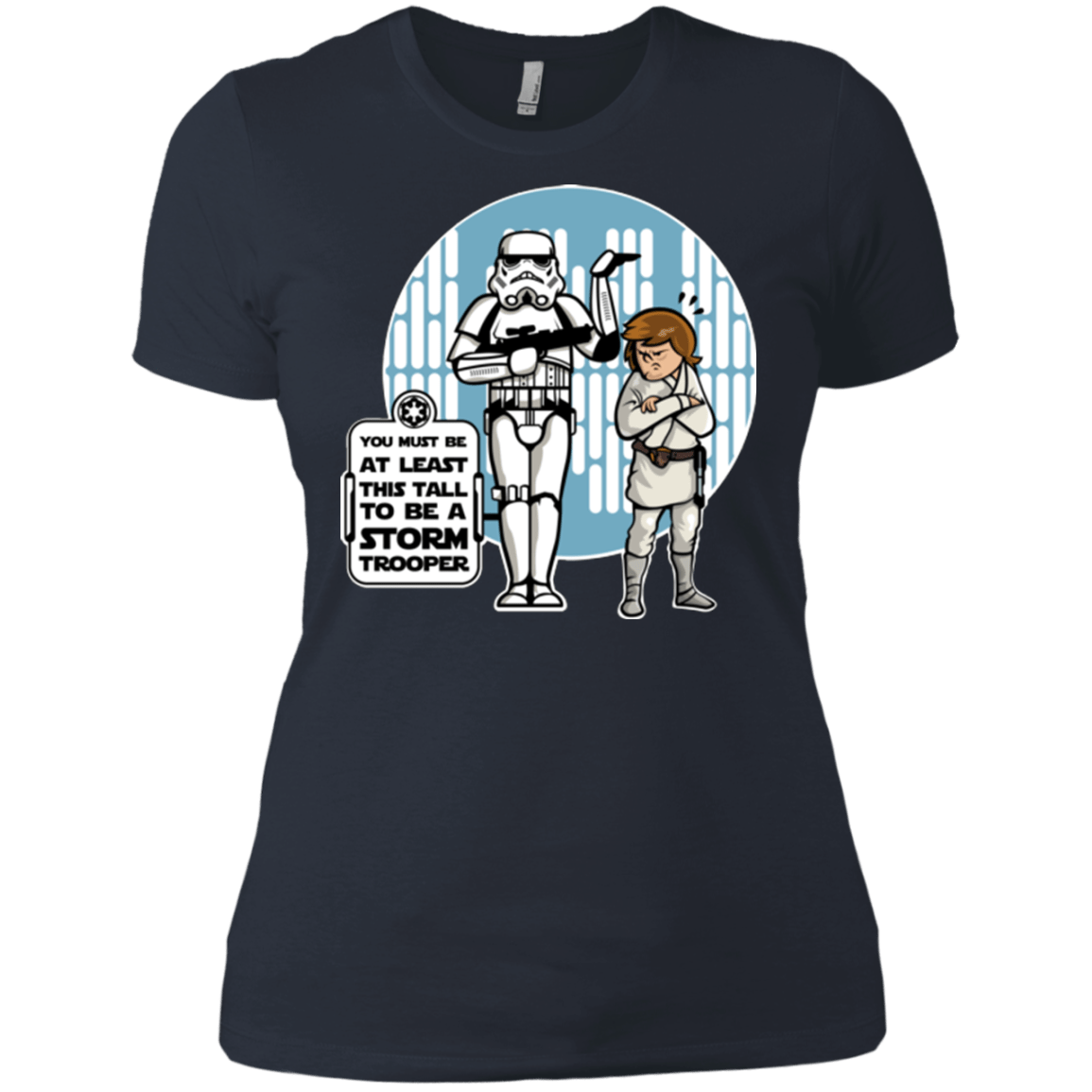 T-Shirts Indigo / X-Small This Tall Women's Premium T-Shirt