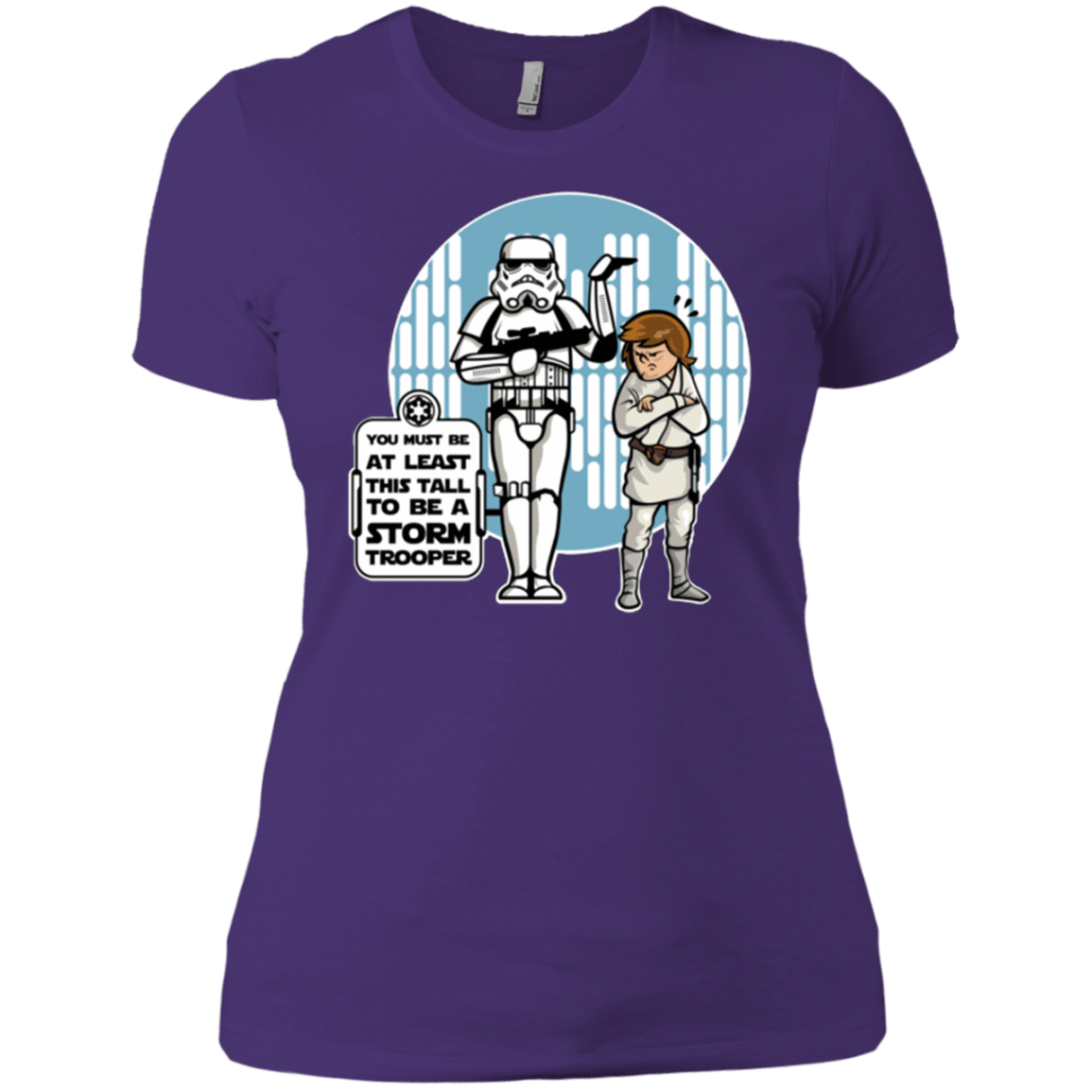 T-Shirts Purple / X-Small This Tall Women's Premium T-Shirt