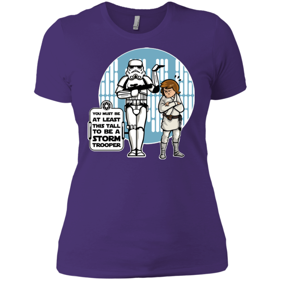 T-Shirts Purple / X-Small This Tall Women's Premium T-Shirt
