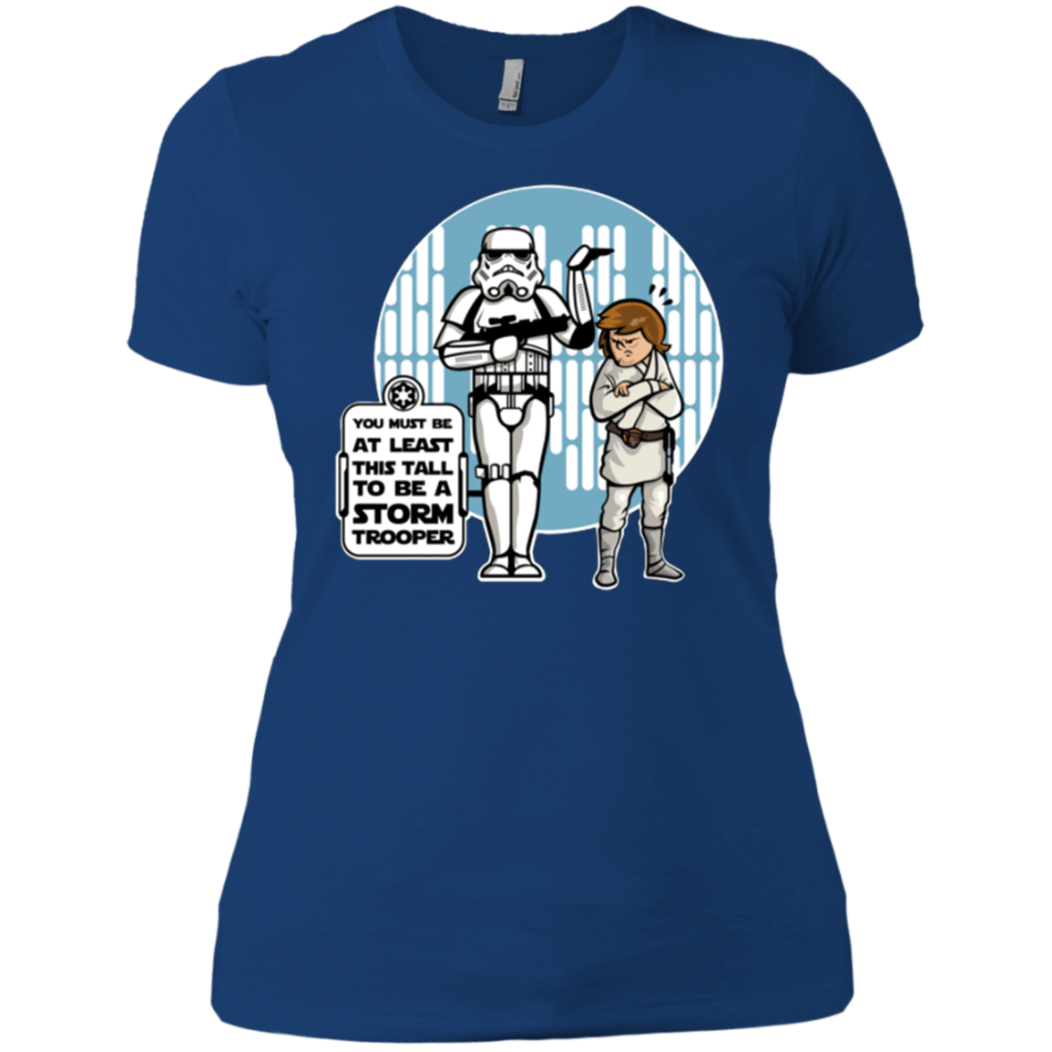 T-Shirts Royal / X-Small This Tall Women's Premium T-Shirt