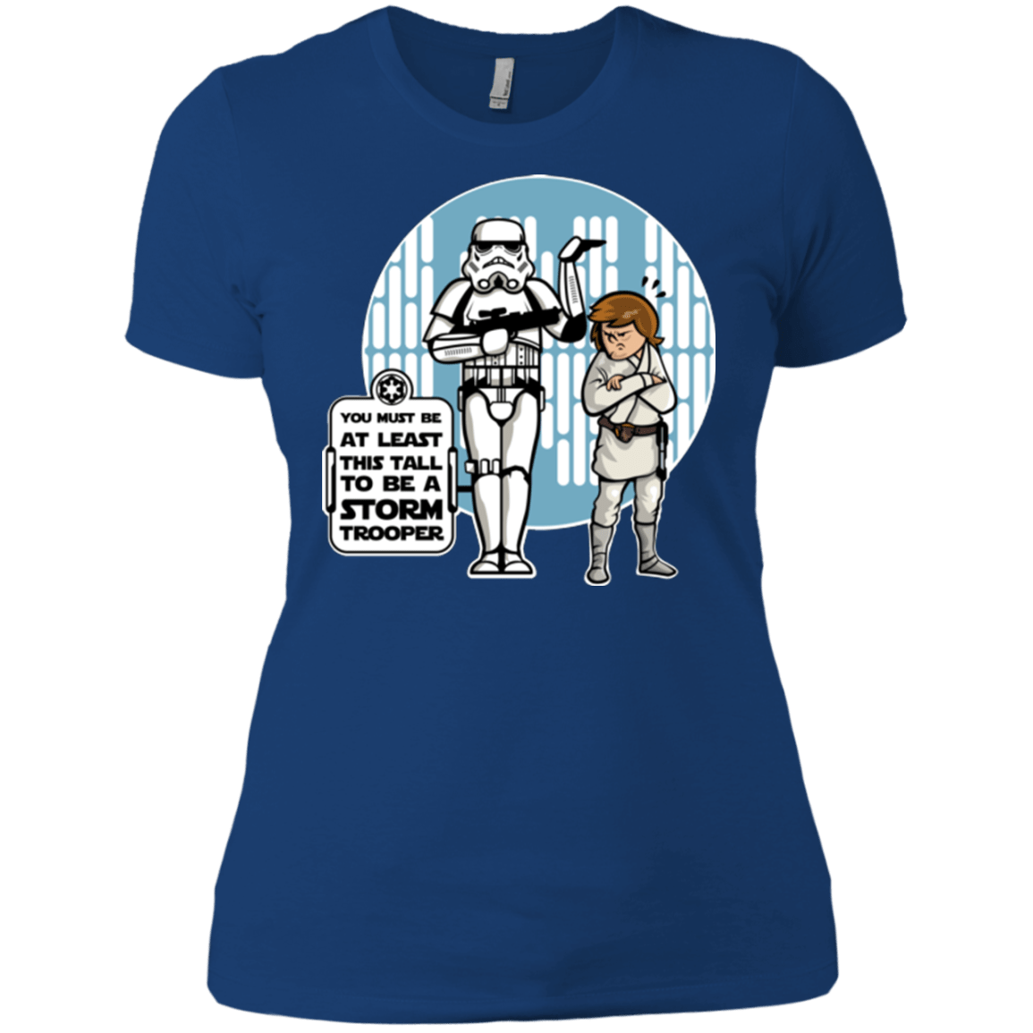 T-Shirts Royal / X-Small This Tall Women's Premium T-Shirt