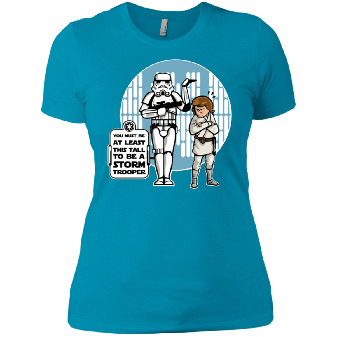 T-Shirts Turquoise / X-Small This Tall Women's Premium T-Shirt