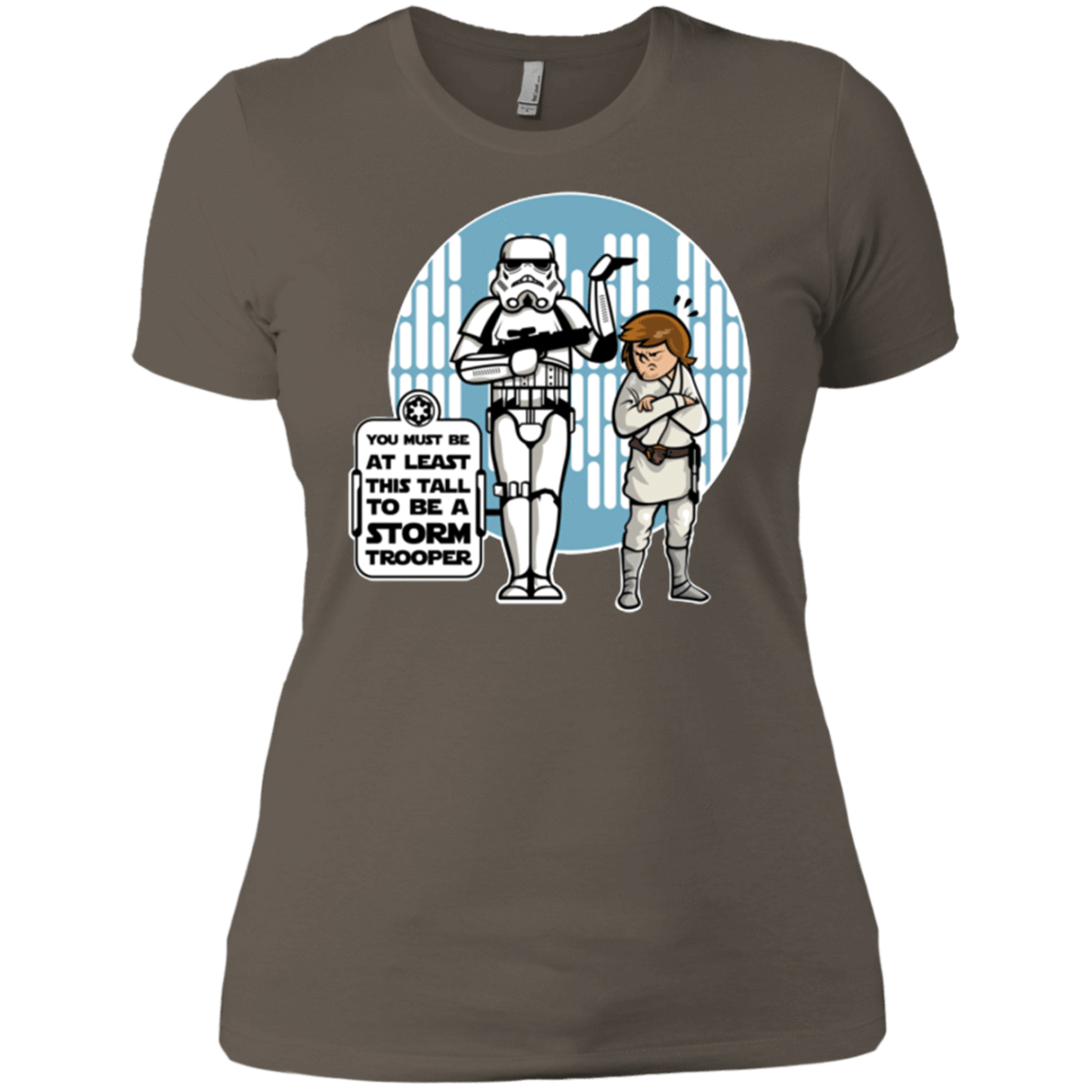 T-Shirts Warm Grey / X-Small This Tall Women's Premium T-Shirt