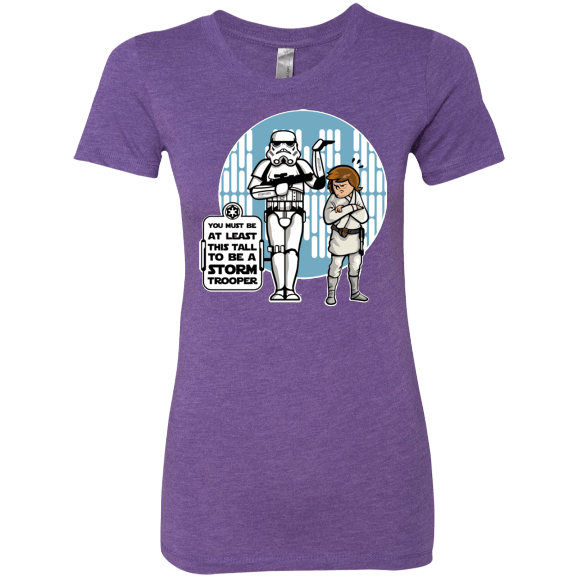 T-Shirts Purple Rush / Small This Tall Women's Triblend T-Shirt