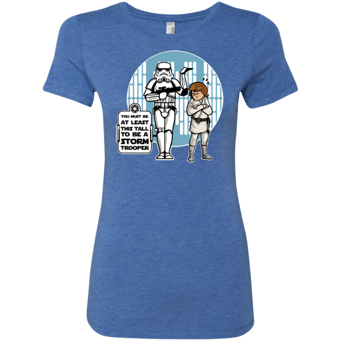 T-Shirts Vintage Royal / Small This Tall Women's Triblend T-Shirt