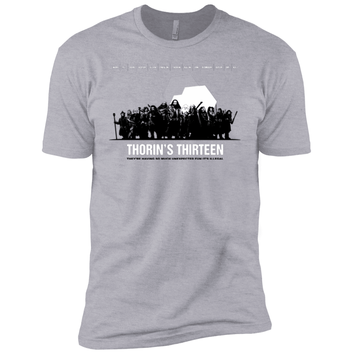 T-Shirts Heather Grey / YXS Thorin's Thirteen Boys Premium T-Shirt
