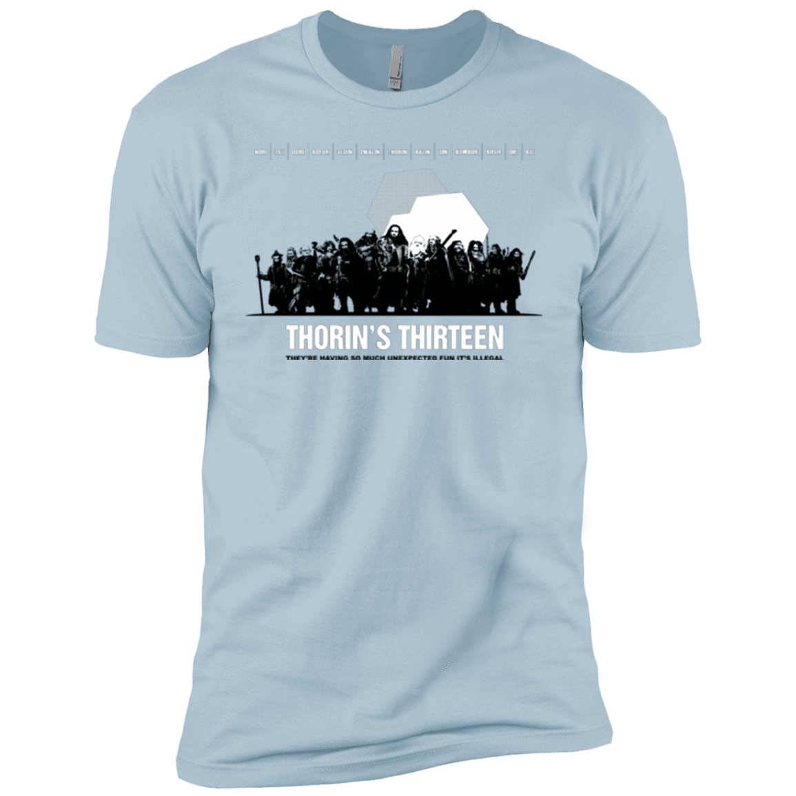 T-Shirts Light Blue / YXS Thorin's Thirteen Boys Premium T-Shirt