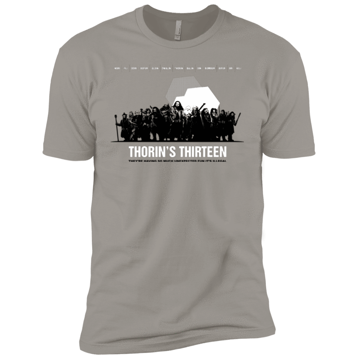 T-Shirts Light Grey / YXS Thorin's Thirteen Boys Premium T-Shirt