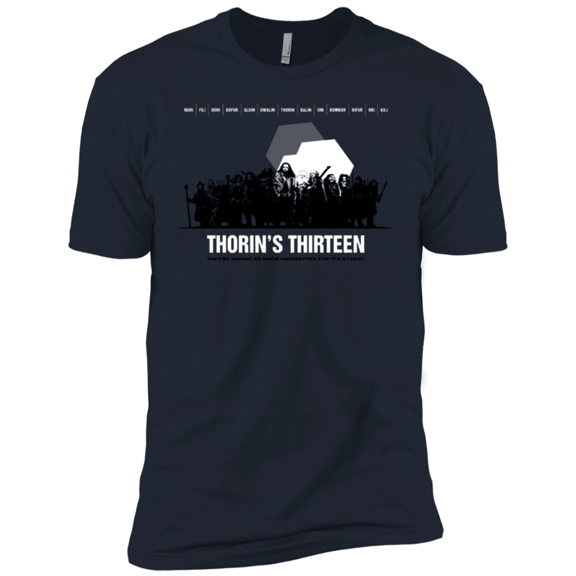 T-Shirts Midnight Navy / YXS Thorin's Thirteen Boys Premium T-Shirt