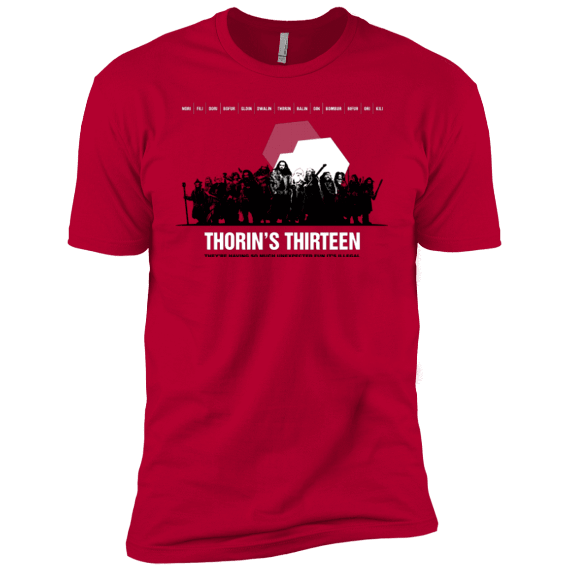T-Shirts Red / YXS Thorin's Thirteen Boys Premium T-Shirt