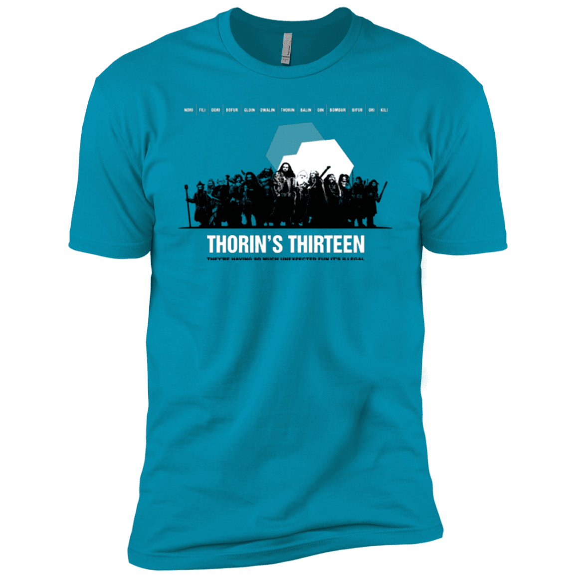 T-Shirts Turquoise / YXS Thorin's Thirteen Boys Premium T-Shirt