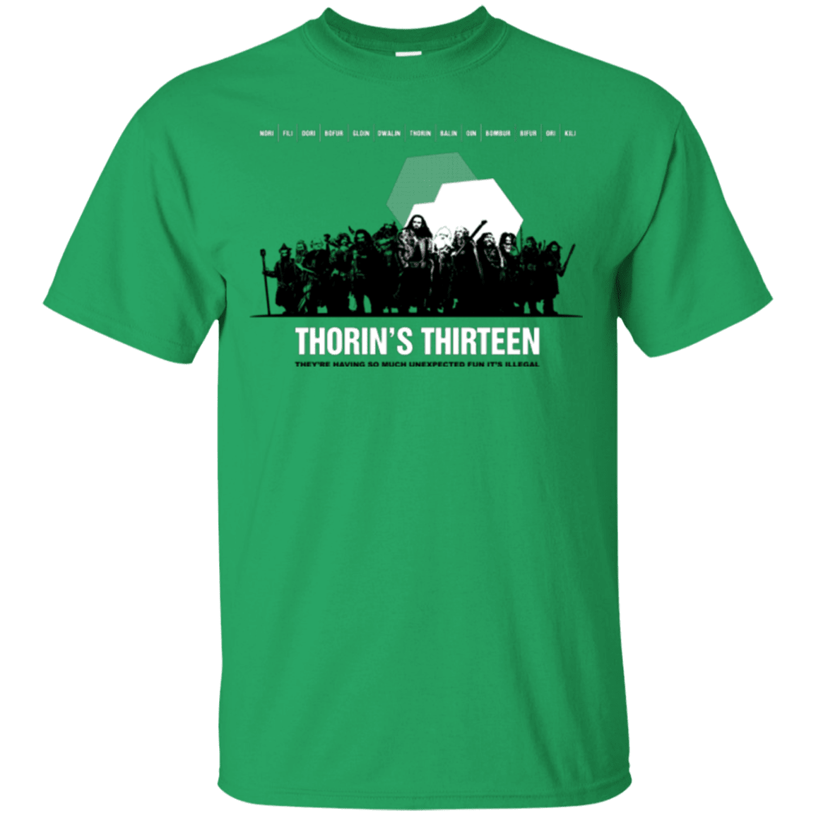 T-Shirts Irish Green / Small Thorin's Thirteen T-Shirt