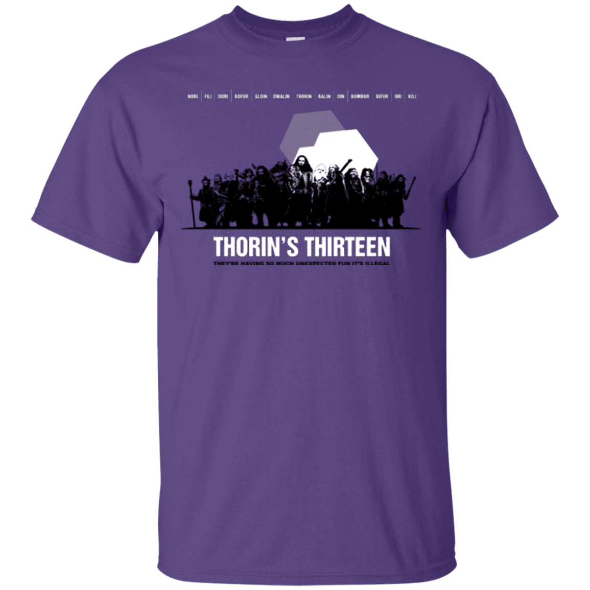 T-Shirts Purple / Small Thorin's Thirteen T-Shirt