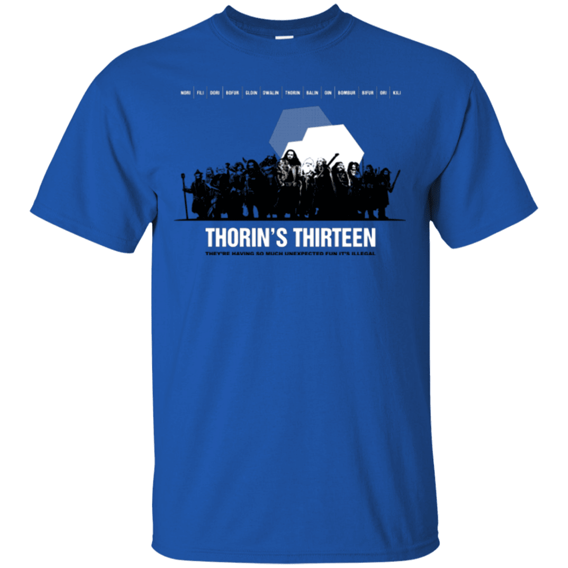 T-Shirts Royal / Small Thorin's Thirteen T-Shirt