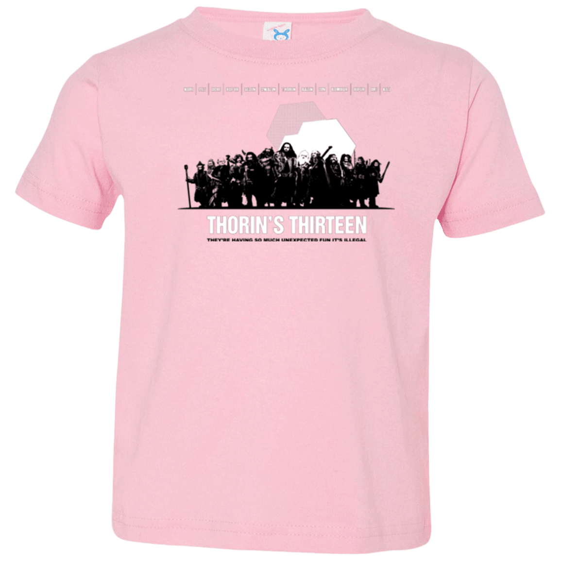 T-Shirts Pink / 2T Thorin's Thirteen Toddler Premium T-Shirt