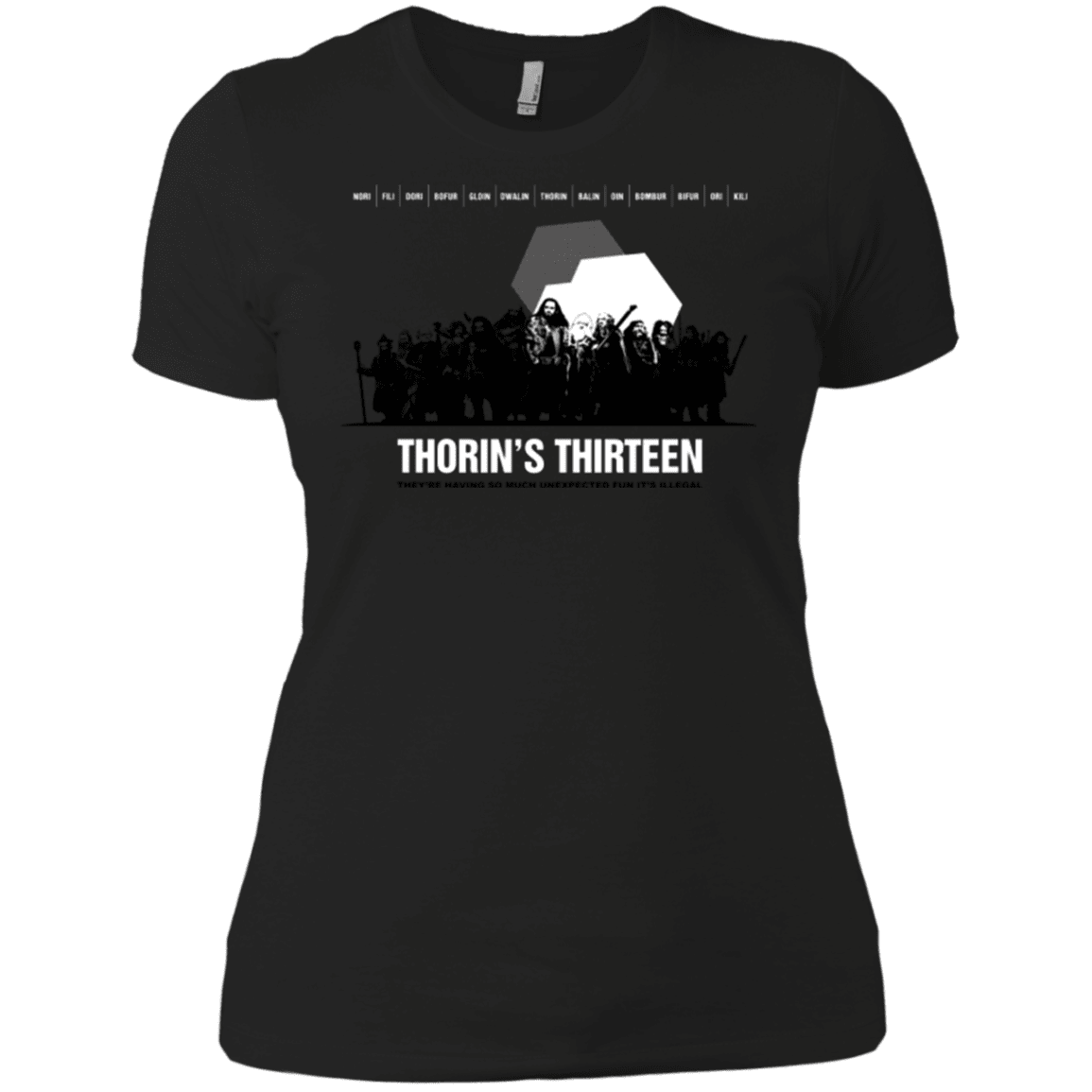 T-Shirts Black / X-Small Thorin's Thirteen Women's Premium T-Shirt