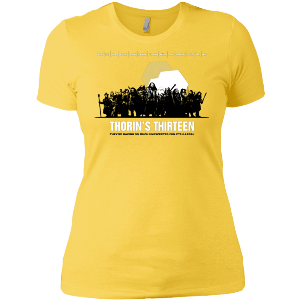 T-Shirts Vibrant Yellow / X-Small Thorin's Thirteen Women's Premium T-Shirt