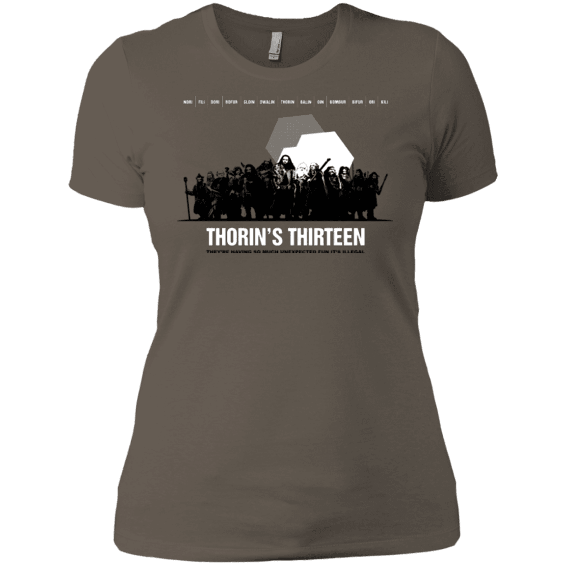 T-Shirts Warm Grey / X-Small Thorin's Thirteen Women's Premium T-Shirt