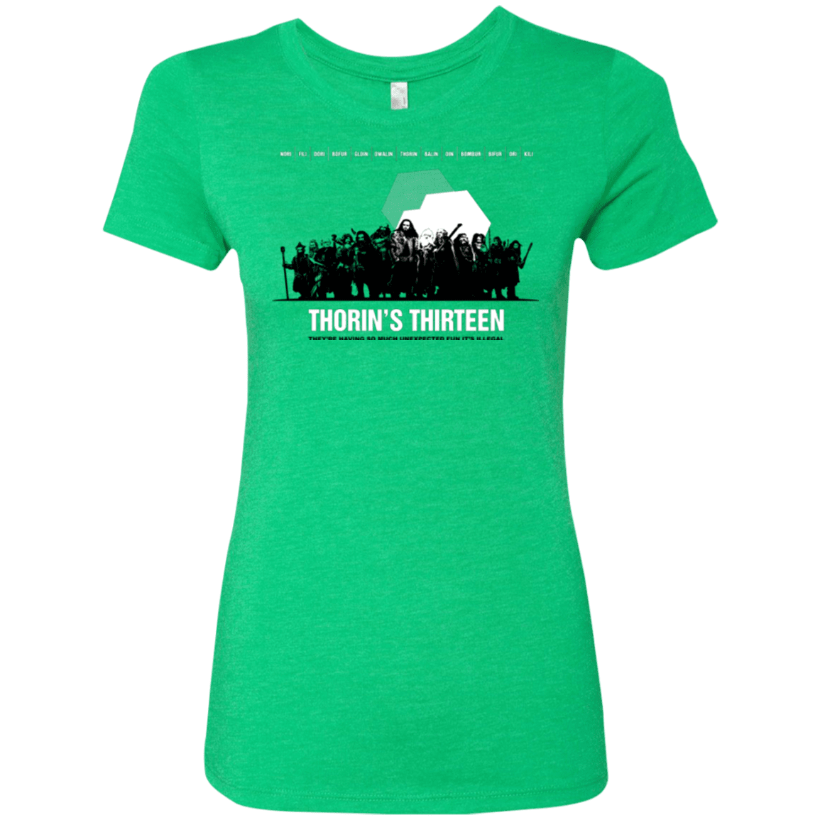 T-Shirts Envy / Small Thorin's Thirteen Women's Triblend T-Shirt