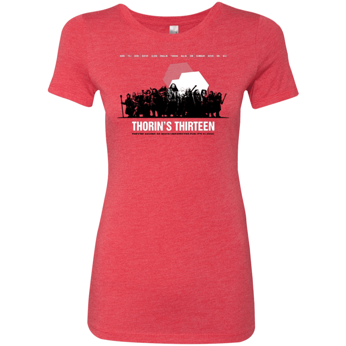 T-Shirts Vintage Red / Small Thorin's Thirteen Women's Triblend T-Shirt
