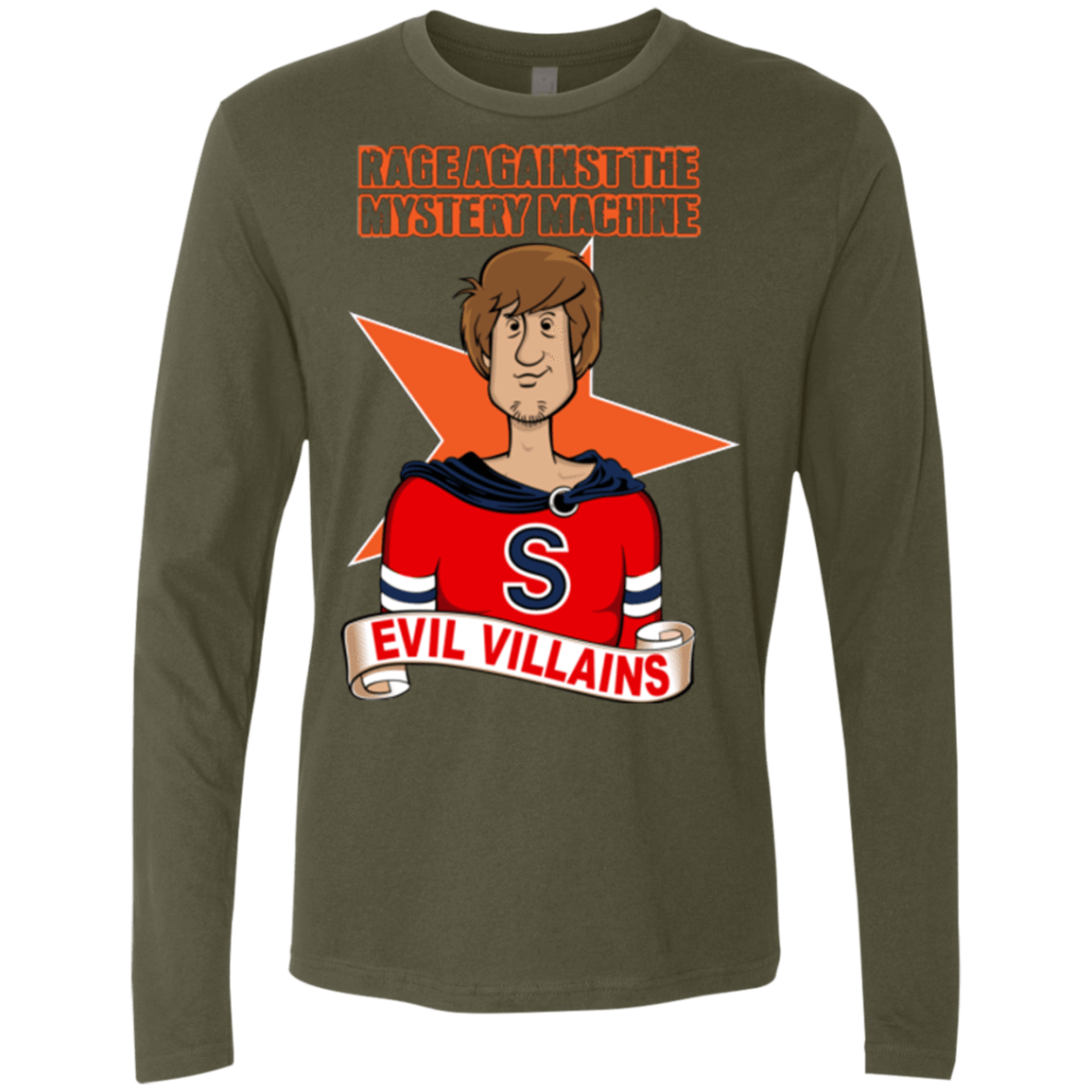 T-Shirts Military Green / Small Those Metal-ing Kids Men's Premium Long Sleeve