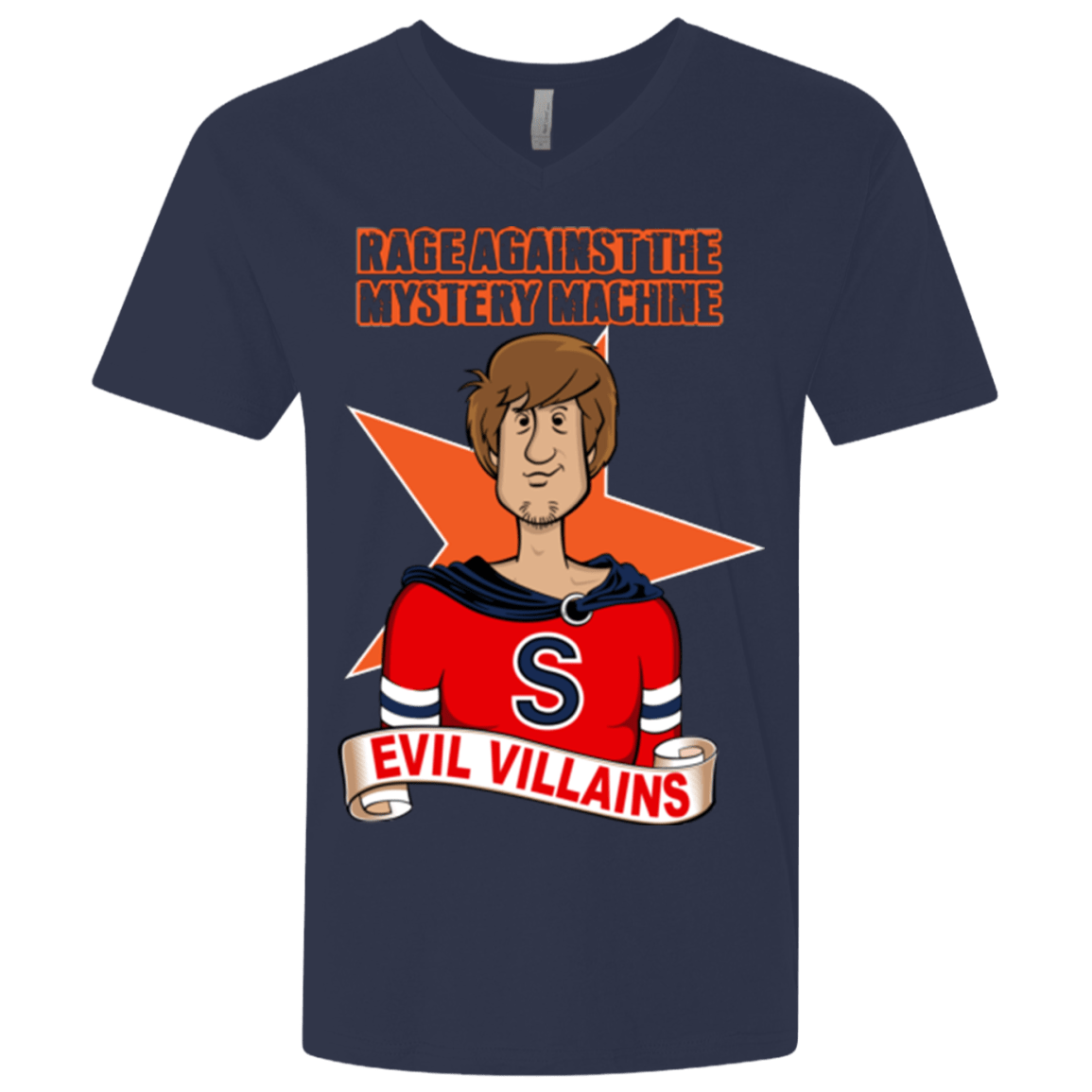 T-Shirts Midnight Navy / X-Small Those Metal-ing Kids Men's Premium V-Neck