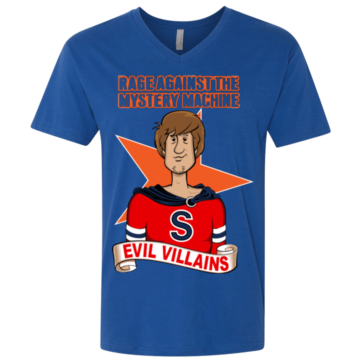 T-Shirts Royal / X-Small Those Metal-ing Kids Men's Premium V-Neck