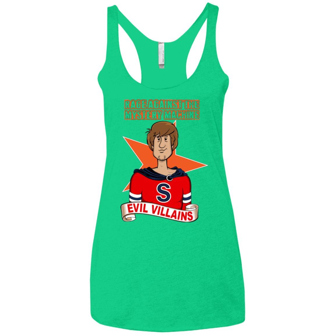 T-Shirts Envy / X-Small Those Metal-ing Kids Women's Triblend Racerback Tank