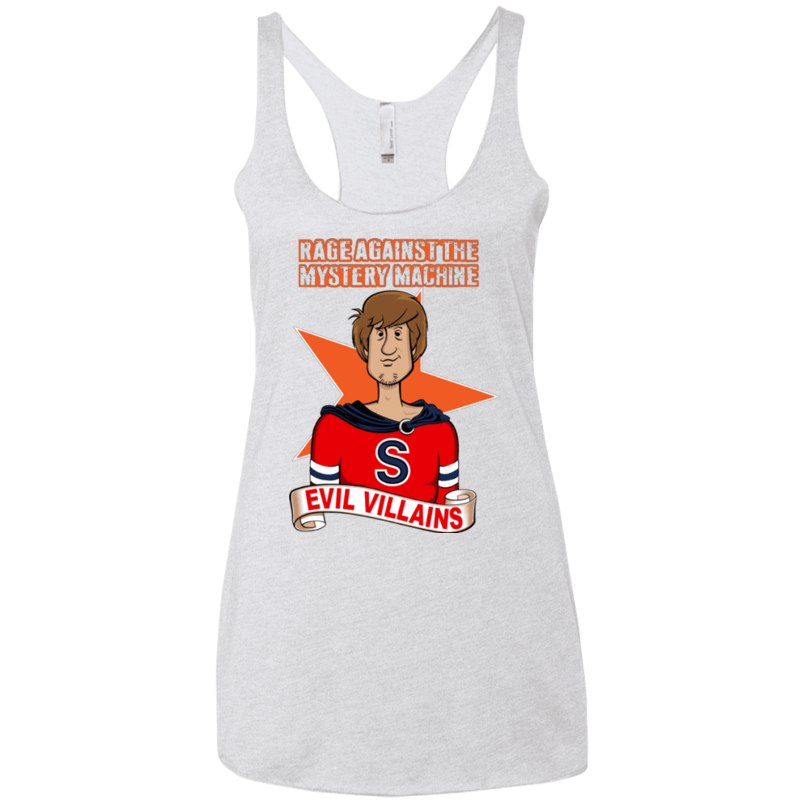 T-Shirts Heather White / X-Small Those Metal-ing Kids Women's Triblend Racerback Tank