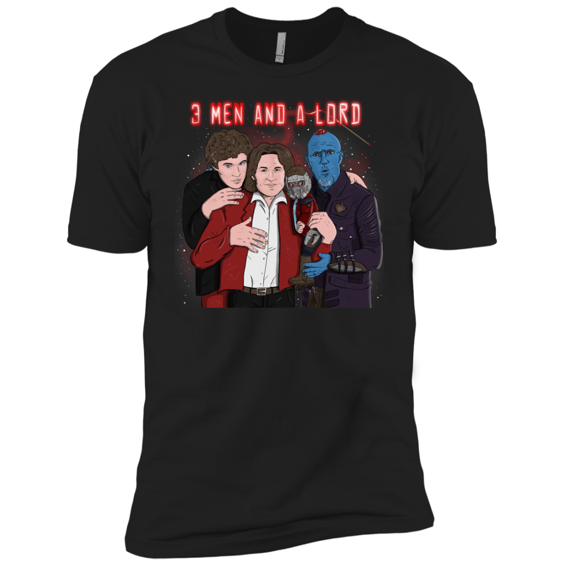 T-Shirts Black / YXS Three Men and a Lord Boys Premium T-Shirt