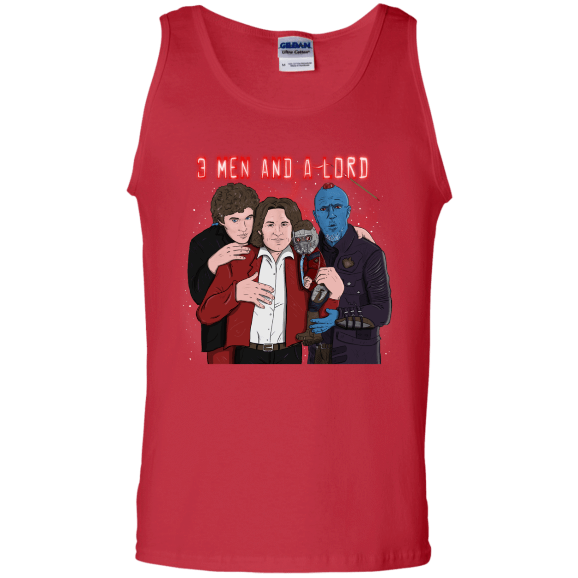 T-Shirts Red / S Three Men and a Lord Men's Tank Top